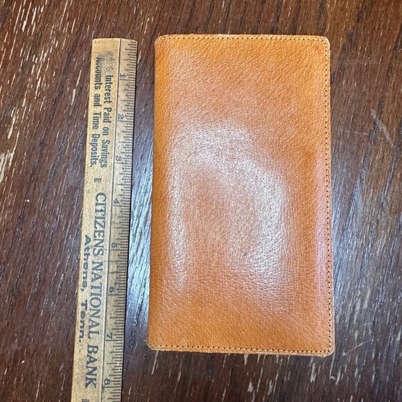 Vintage Pocket Book With Pencil Address book London 100% Pig Skin Wallet - Picture 3 of 16